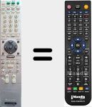 Replacement remote control for RM-ADP008 (147961411)