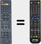 Replacement remote control for SOUNDSTAND100