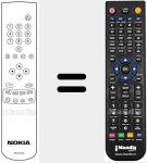 Replacement remote control for REMCON616