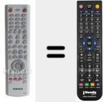 Replacement remote control for AK5900015K