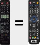 Replacement remote control for AK59-00164A