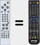 Replacement remote control for 08004329