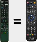 Replacement remote control for GA902WJSA