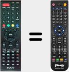 Replacement remote control for SS-2215