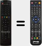 Replacement remote control for SS2415