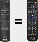 Replacement remote control for RMT-D242P (988511534)