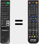 Replacement remote control for RM-S311 (169313111)