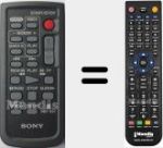 Replacement remote control for RMT-831 (147849541)