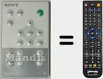 Replacement remote control for RMPJ4 (147977512)