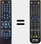 Replacement remote control for SV400W