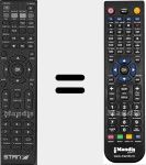 Replacement remote control for TDL19R4ST008