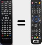 Replacement remote control for Neptuno (S2401THC)