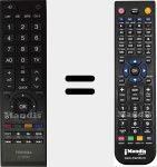 Replacement remote control for CT-90386 (75027012)