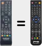 Replacement remote control for TQT1910BT003