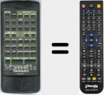 Replacement remote control for RAK-SC301X