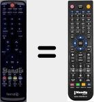 Replacement remote control for HTRD06A