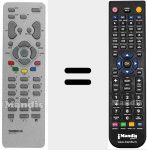Replacement remote control for RCT 311 TR 1 G (36140250)