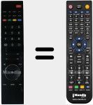Replacement remote control for RC 3920 (30065805)