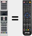 Replacement remote control for R/C A49130 (30092061)