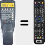 Replacement remote control for RAV4 (VV486400)