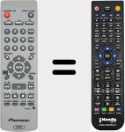 Replacement remote control for VXX2914