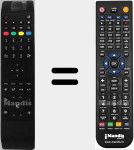 Replacement remote control for RC 4800 (30076972)