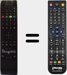 Replacement remote control for RC4800 (23114665)