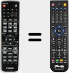 Replacement remote control for DVX-1000 (WM238700)