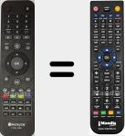 Replacement remote control for Icube3800