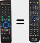 Replacement remote control for Icube2650