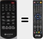 Replacement remote control for ICube500