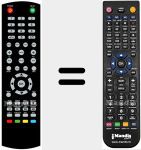 Replacement remote control for ZE24FHD