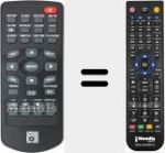 Replacement remote control for Movie Cube K230