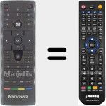 Replacement remote control for RC2604327/02BG (888900018)