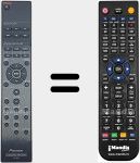 Replacement remote control for RC-969S (24140969)