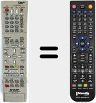 Replacement remote control for RRMCGA375WJPA