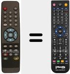 Replacement remote control for REMCON421