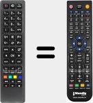Replacement remote control for RC4610 (30076338)