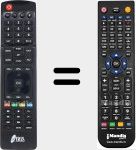 Replacement remote control for 9700HD