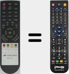 Replacement remote control for ALF001