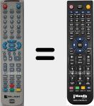 Replacement remote control for BSA3770