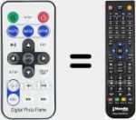 Replacement remote control for Digital Photo Frame