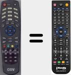 Replacement remote control for Etimo2T (ver 1)