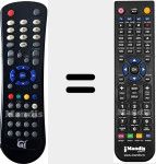 Replacement remote control for JX-1239A