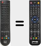 Replacement remote control for GI6699E