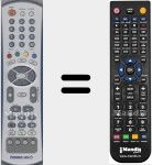 Replacement remote control for Homecast001