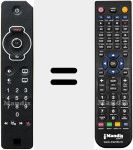 Replacement remote control for IHD92