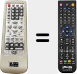 Replacement remote control for QH 3554-1 (38BSKVDX2)