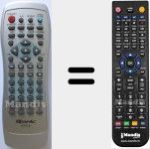 Replacement remote control for II2316