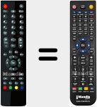 Replacement remote control for LD2400 (8002400)